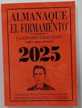 ALMANAQUE ZARAGOZANO 2025