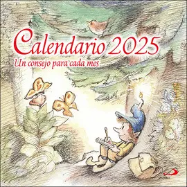 CALENDARIO DE PARED UN CONSEJO PARA CADA MES 2025