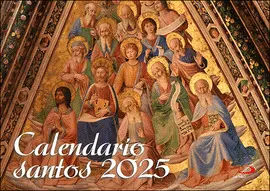 CALENDARIO DE PARED SANTOS 2025