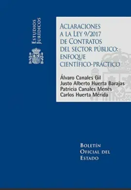 ACLARACIONES A LA LEY 9/2017 DE CONTRATOS DEL SECTOR PUBLIC