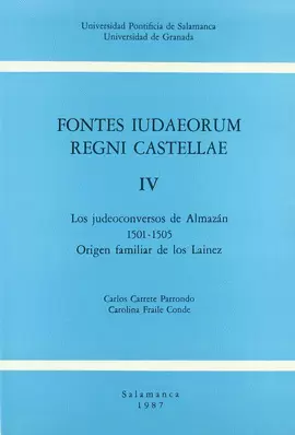 FONTES IUDAEORUM REGNI CASTELLAE IV