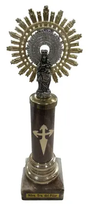 FIGURA DE LA VIRGEN DEL PILAR 20 CM